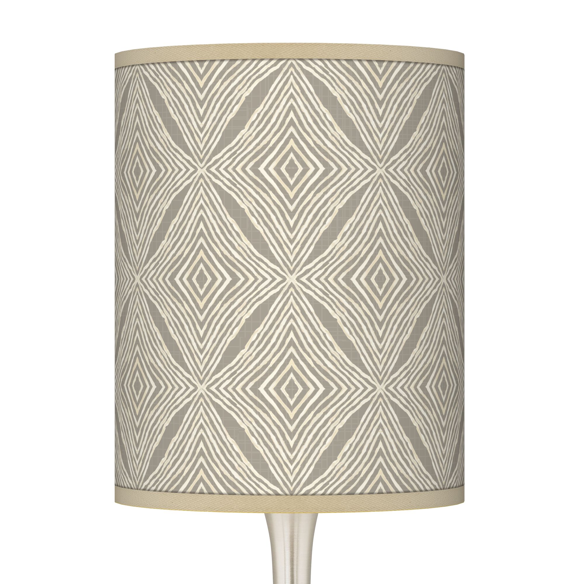 Image 3 Moroccan Diamonds Giclee Modern Droplet Table Lamp more views