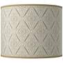 Moroccan Diamonds Giclee Round Drum Lamp Shade 14x14x11 (Spider)