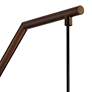 3_Moroccan Diamonds II Bronze Downbridge Arc Floor Lamp more views