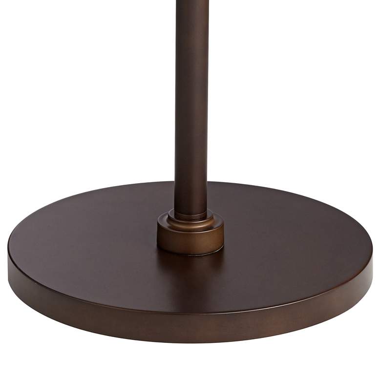 Image 5 Moroccan Diamonds II Bronze Downbridge Arc Floor Lamp more views