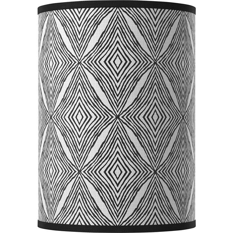 Image 1 Moroccan Diamonds II Giclee Cylinder Lamp Shade 8x8x11 (Spider)