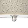 Moroccan Diamonds Tapered Drum Giclee Ceiling Light