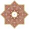 Moroccan Scroll 24" Wide Repositionable Ceiling Medallion
