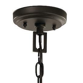 Image3 of Morrigan 10" Wide 3-Light Olde Bronze Pendant Light by Kichler more views