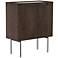 Morrison 40" Wide Warm Natural Mindi 2-Door Bar Cabinet