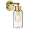 Morvah 1 Light Bath Light in Brushed Brass