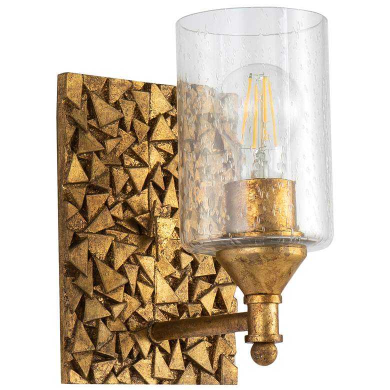 Image 1 Mosaic 1-Light Wall Sconce In Antique Gold