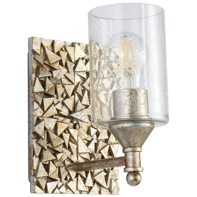 Image 1 Mosaic 1-Light Wall Sconce In Antique Silver