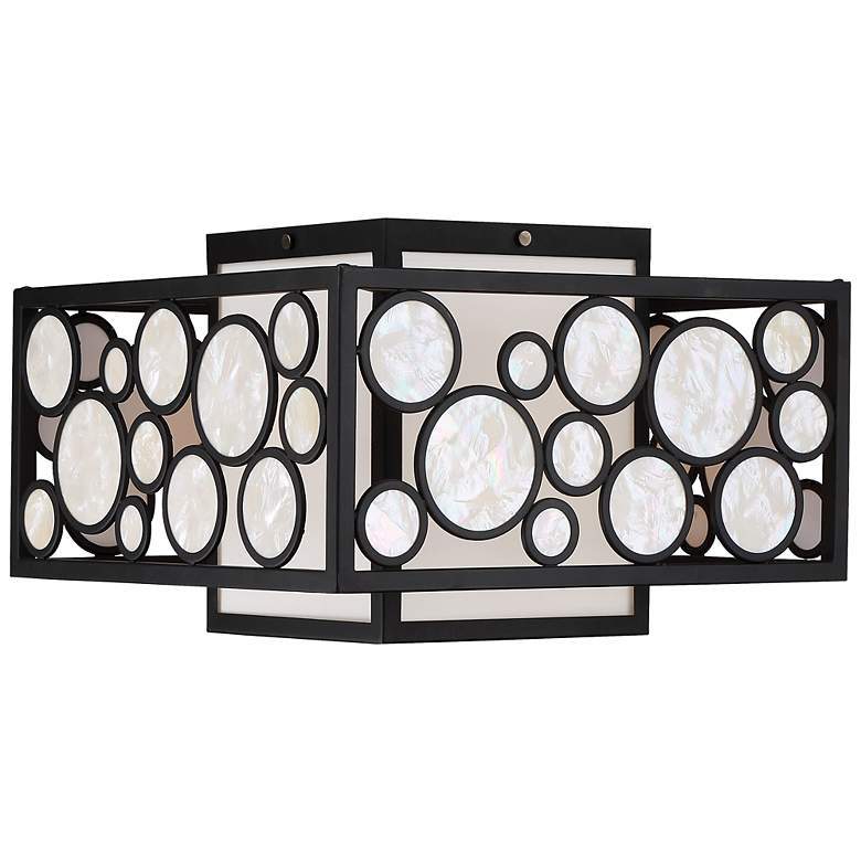Image 1 MOSAIC - 2 LIGHT FLUSH MOUNT