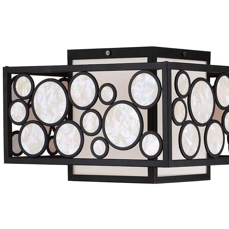 Image 2 MOSAIC - 2 LIGHT FLUSH MOUNT more views