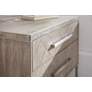 5_Mosaic 29 1/2" Wide Natural Gray Wood 2-Drawer Nightstands Set of 2 more views