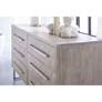 Mosaic 62" Wide Natural Gray Wood 6-Drawer Double Dresser