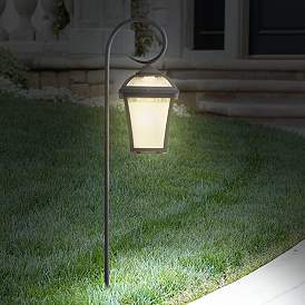 Image5 of Mosconi 27 1/2" High Textured Black LED Landscape Path Light more views