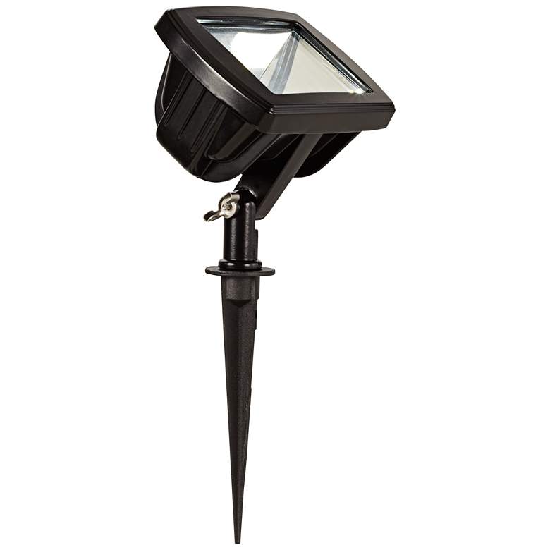 Image 3 Mosconi Textured Black 6-Piece LED Path and Flood Light Set more views