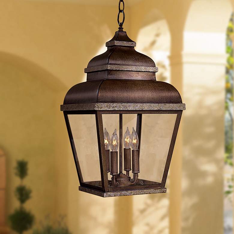 Image 1 Mossoro 22" High Outdoor/Indoor Hanging Light