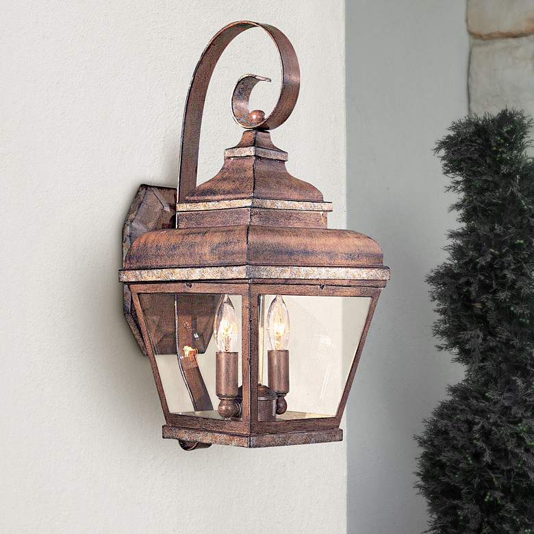 Image 1 Mossoro Collection 17 3/4" High Outdoor Wall Light