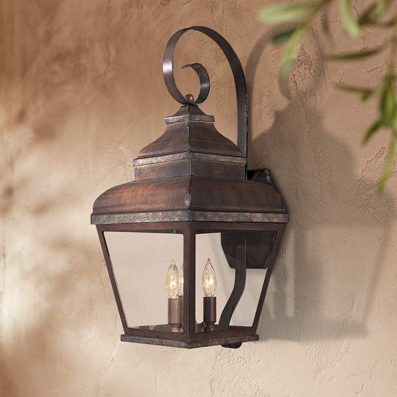 Image 1 Mossoro Collection 22 3/4" High Outdoor Wall Light