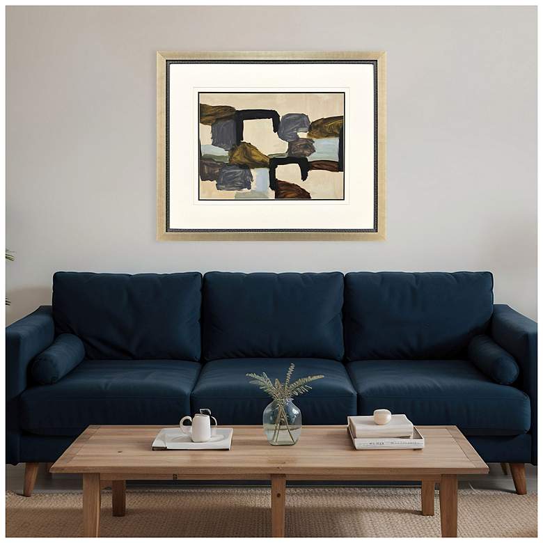 Image 4 Mot Juste 38"W x 32"H Framed Art more views