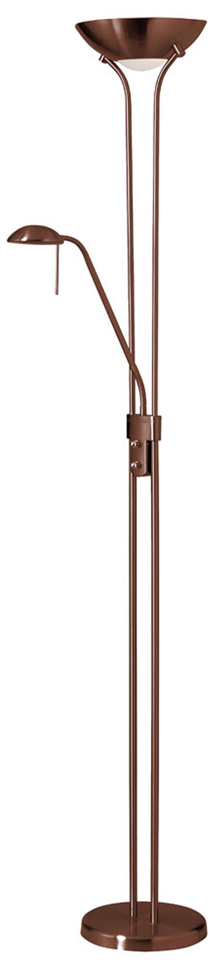 Image 2 Mother and Son 71" High Oil Brushed Bronze Floor Lamp