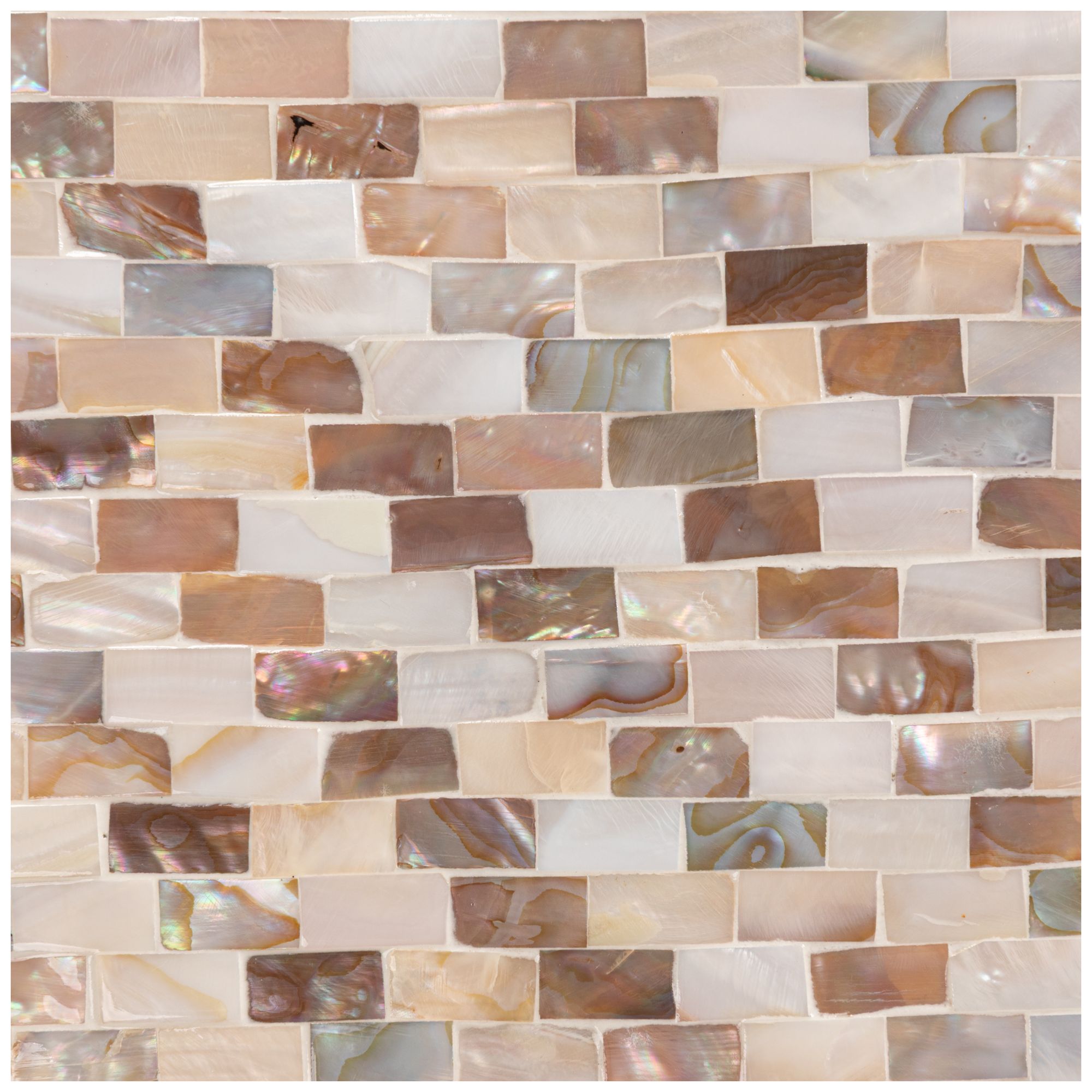 Image 6 Mother of Pearl Waterfall Coffee Table, Brown more views