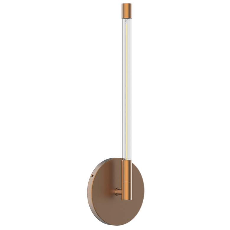 Image 1 Motif 15" High Brushed Gold LED Wall Sconce