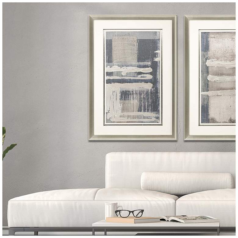 Image 4 Motif I 36"W x 52"H Framed Art more views