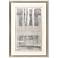 Motif IV 36"W x 52"H Framed Art