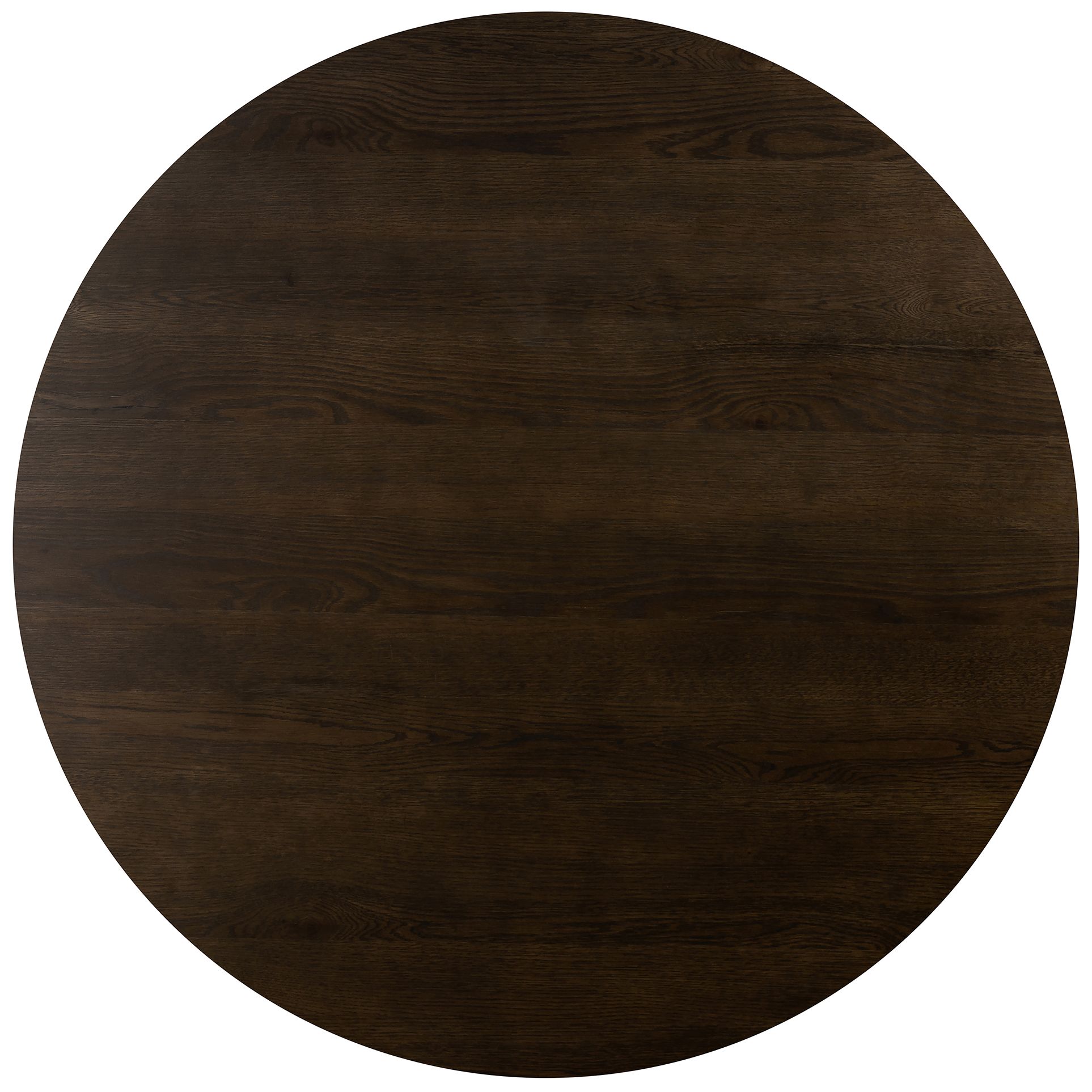Image 3 Motion 51 in. Round Dining Table in Oak Wood and Metal more views