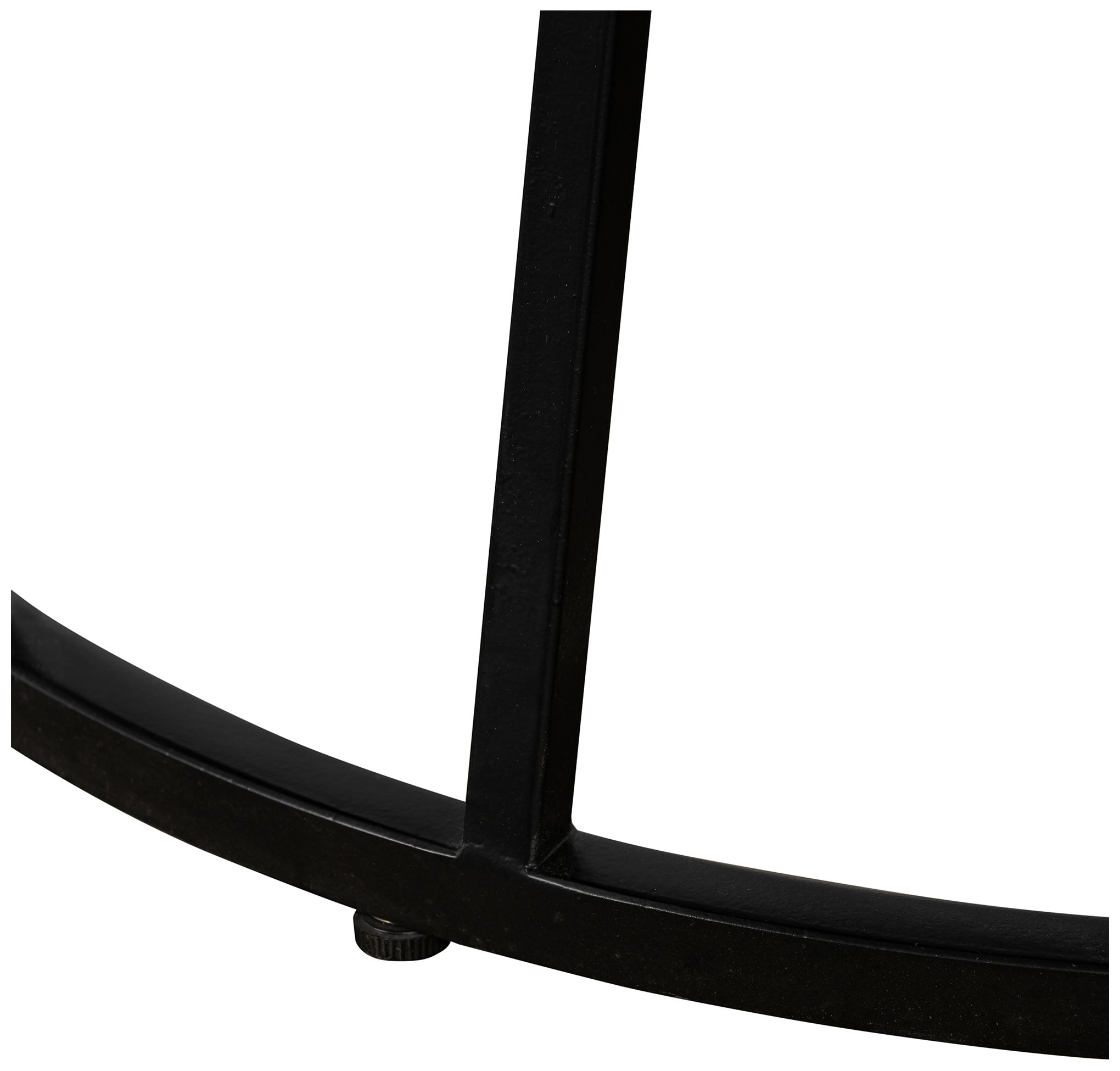 Image 6 Motion 51 in. Round Dining Table in Oak Wood and Metal more views