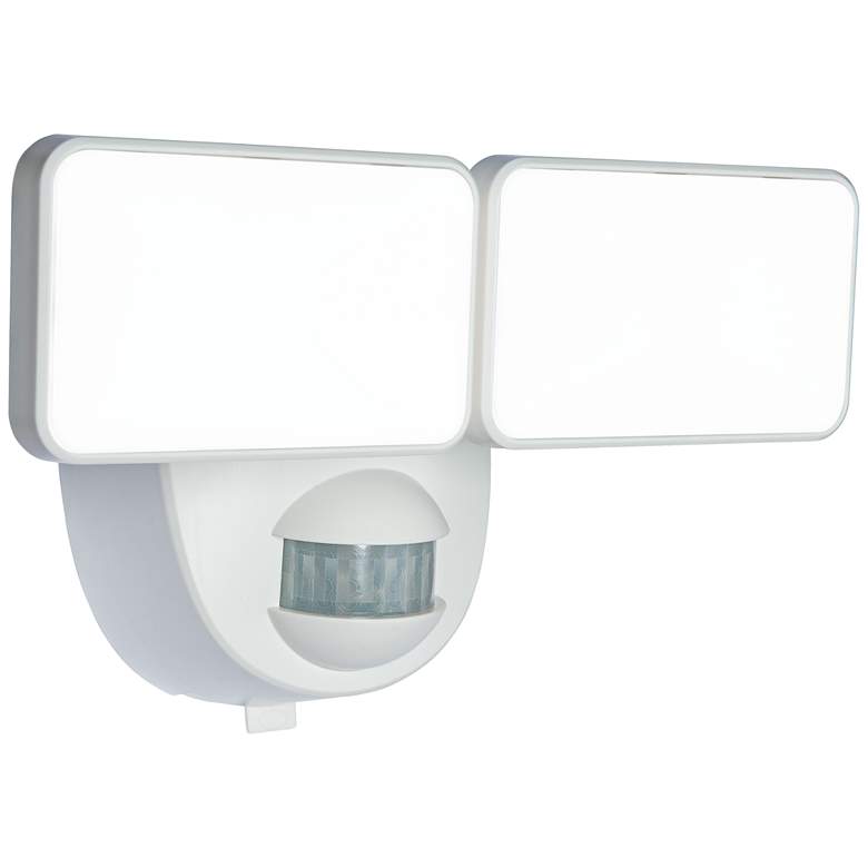 Image 1 Motion-Activated Battery-Powered LED Security Light in White