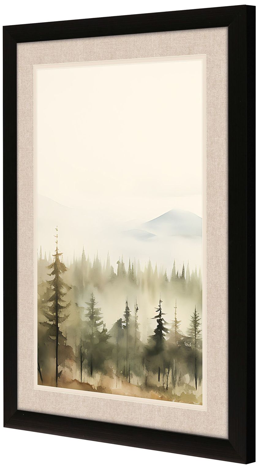 Image 2 Mountain Glimpse I 25"W x 34"H Framed Art more views