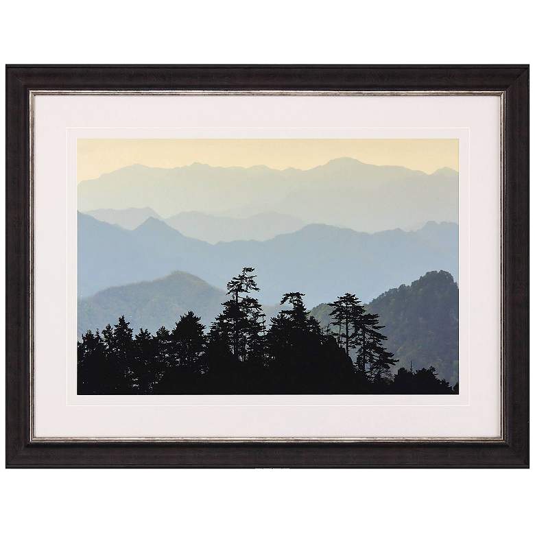 Image 3 Mountain Light 49"W x 37"H Framed Art