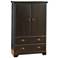 Mountain Lodge Collection Ebony Armoire