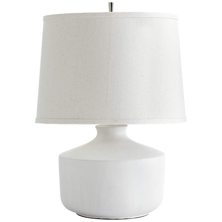 Image 1 Mountain Snow Contemporary Ceramic Table Lamp