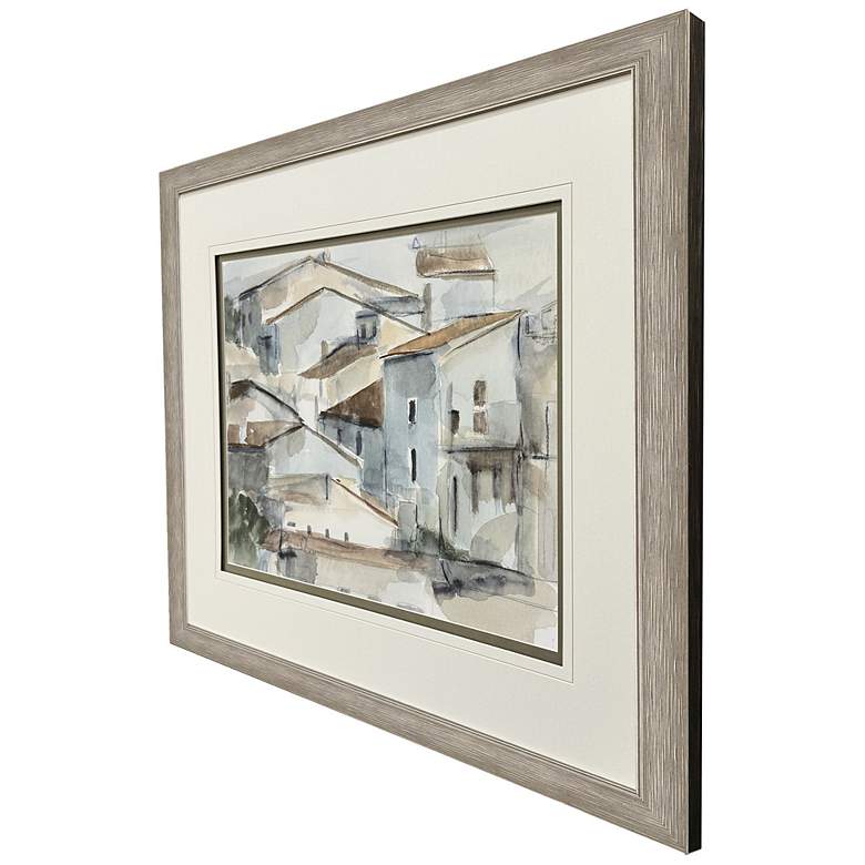 Image 2 Mountainside Village I 42"W x 34"H Framed Art more views