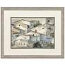1_Mountainside Village II 42"W x 34"H Framed Art