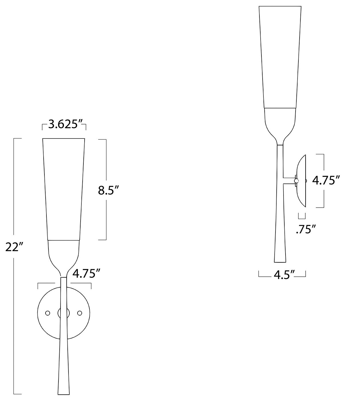 Image 7 Mousseaux Sconce more views