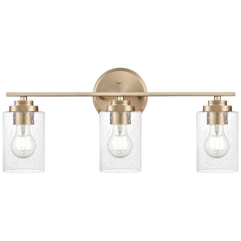 Image 3 Moven 22" Wide 3-Light Vanity in Modern Gold more views