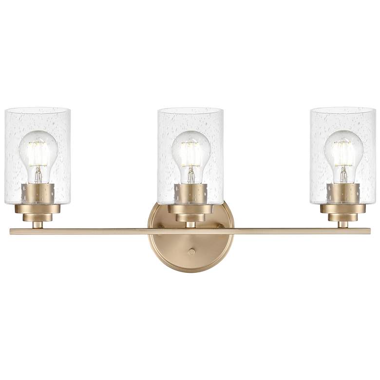 Image 5 Moven 22" Wide 3-Light Vanity in Modern Gold more views