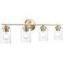 2_Moven 31" Wide 4-Light Vanity in Modern Gold more views