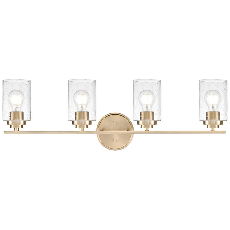 Image 5 Moven 31" Wide 4-Light Vanity in Modern Gold more views