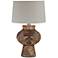 Moxley 27 1/2" Brown Terracotta Hydrocal Urn Southwest Table Lamp