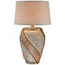 Moxley Sand Dune Hydrocal 2-Handle Jug Table Lamp