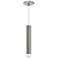 Moxy 3/4" Wide Satin Nickel Slim Freejack LED Mini Pendant