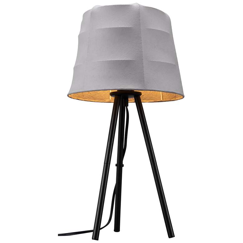 Image 1 Mozzi Table Lamp Gray &amp; Black