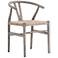 Muestra Rustic Gray Teak Dining Chair