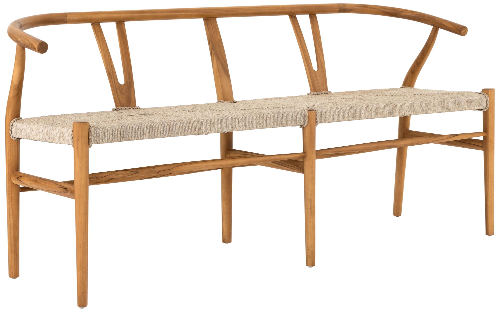 teak dining bench