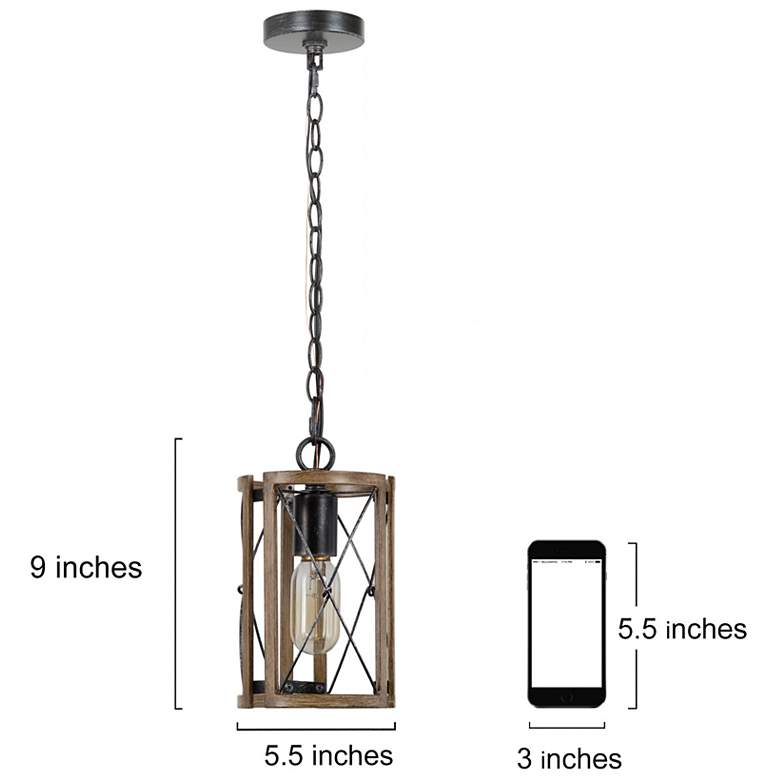 Image 2 Muffsangh 1-Light Mini Pendant Light more views