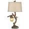 Muir Woods Natural Table Lamp with Acorn Night Light