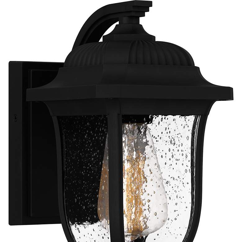 Image 4 Mulberry 1-Light Matte Black Outdoor Wall Lantern more views